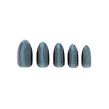 GEL EFFECT ARTIFICIAL NAILS - Stiletto Cateye 24PC