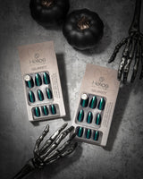 GEL EFFECT ARTIFICIAL NAILS - Stiletto Cateye 24PC
